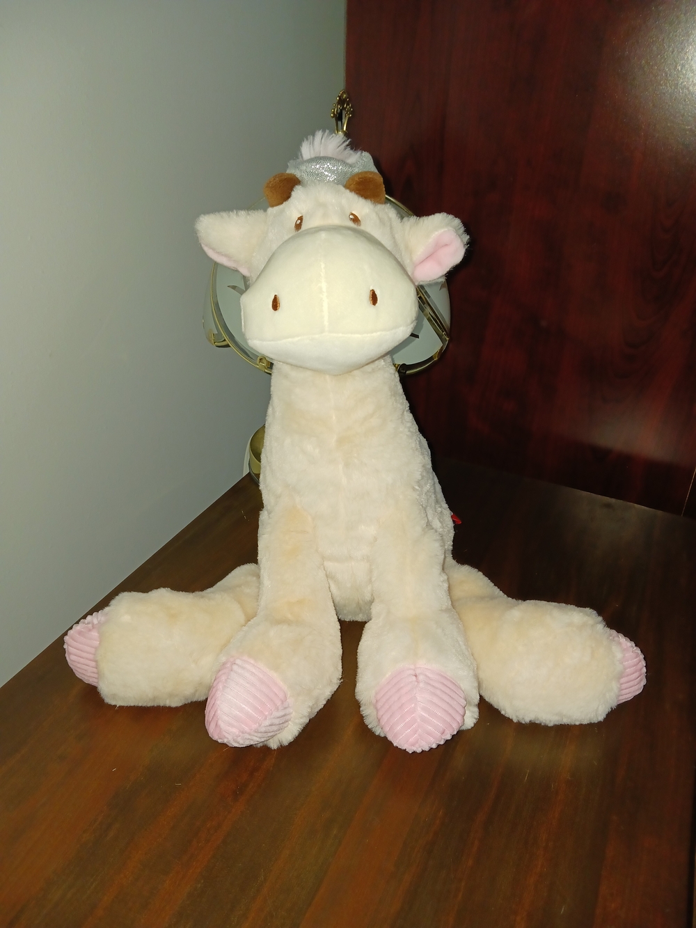 Target Valentine's Day Plush Princess Giraffe Gigglescape Stuffed Animal